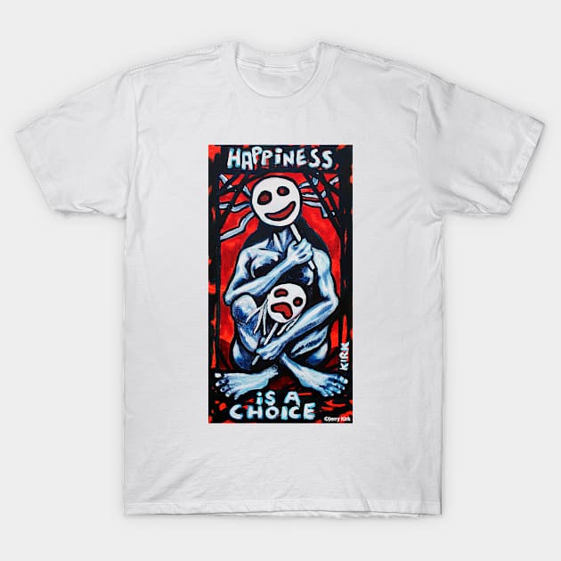 'HAPPINESS' T-Shirt by jerrykirk